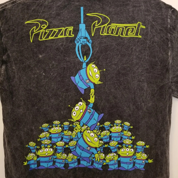 Disney Toy Story Distressed Black Tee - Picture 4 of 5